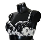 Reggiseno Underwear nero in pizzo bianco Dolce & Gabbana - IT4-M