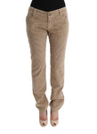 Pantaloni regular fit in cotone beige Ermanno Scervino - IT46-XL