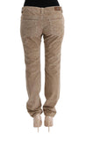 Pantaloni regular fit in cotone beige Ermanno Scervino - IT46-XL