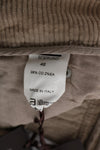 Pantaloni regular fit in cotone beige Ermanno Scervino - IT46-XL