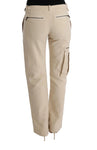 Pantalone Regular Fit Ermanno Scervino in Lana Beige - Taglia IT42-M