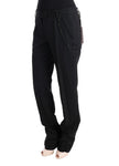 Pantaloni regular fit in lana nera Ermanno Scervino - Taglia IT46-L