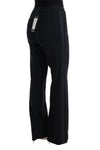 Pantalone bootcut svasato nero viscosa Ermanno Scervino - IT40-S