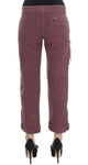 Pantaloni cargo in cotone bordeaux Ermanno Scervino - Taglia IT38-XS