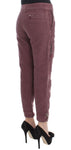 Pantaloni cargo in cotone bordeaux Ermanno Scervino - Taglia IT38-XS