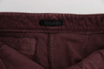 Pantaloni cargo in cotone bordeaux Ermanno Scervino - Taglia IT38-XS