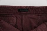 Pantaloni cargo in cotone bordeaux Ermanno Scervino - Taglia IT38-XS