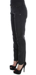 Pantaloni regular fit Ermanno Scervino in cotone nero - Taglia IT42-M