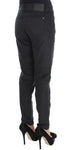 Pantaloni regular fit Ermanno Scervino in cotone nero - Taglia IT42-M