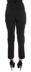 Pantalone Capri cropped in misto cotone nero Ermanno Scervino - IT40-S