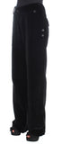 Pantalone dritto in cotone nero di velluto Ermanno Scervino - IT46-XL