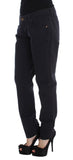 Pantalone casual Fit Ermanno Scervino in cotone blu - Taglia IT40-S