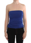 Top bustier blu elasticizzato PLEIN SUD - Taglia IT48-XL