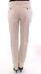 Pantaloni Chino in cotone beige Dolce & Gabbana - Taglia IT44-L