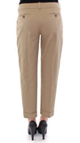 Pantaloni Chino in cotone beige Dolce & Gabbana - Taglia IT42-M