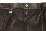 Pantaloni casual con logo boot cut marrone chiaro e Gabbana - IT44-L