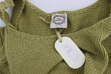 PINK MEMORIES Maglione misto cotone misto verde