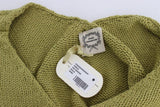 PINK MEMORIES Maglione misto cotone misto verde