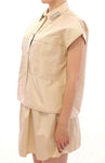 Top Camicetta senza maniche Andrea Incontri Beige - Taglia IT44-L