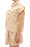 Top Camicetta senza maniche Andrea Incontri Beige - Taglia IT44-L