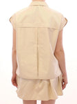 Top Camicetta senza maniche Andrea Incontri Beige - Taglia IT44-L