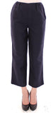 Pantalone in cotone cropped blu Andrea Incontri - Taglia IT44-L