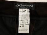 Pantaloni jeans Chino in cotone marrone Dolce & Gabbana - IT42-M