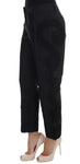 Pantaloni cotone stretch nero Torero Capris Dolce & Gabbana - IT44-L