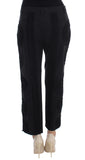 Pantaloni cotone stretch nero Torero Capris Dolce & Gabbana - IT44-L