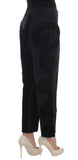 Pantaloni cotone stretch nero Torero Capris Dolce & Gabbana - IT44-L