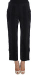 Pantaloni cotone stretch nero Torero Capris Dolce & Gabbana - IT42-M