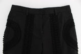 Pantalone Torero Capris cotone nero Dolce & Gabbana - IT40-S