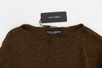 Pullover lavorato a maglia verde Dolce & Gabbana - IT40-S