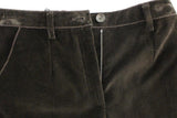 Pantaloncini Shorts modello Solid cotone marrone Dolce & Gabbana-IT36