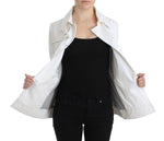 Blazer cappotto giacca doppio petto GF Ferre bianco - Taglia IT40