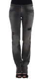 Jeans a gamba dritta Costume National Grey - Taglia W31