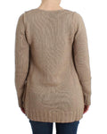 Maglia Cavalli in maglia di lana beige - Taglia IT42-M