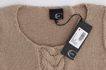 Maglia Cavalli in maglia di lana beige - Taglia IT42-M