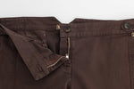 Pantaloni cargo Galliano a gamba larga marrone - Taglia IT40-S