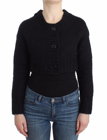 Galliano Cardigan corto nero - Taglia S