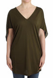 Top a maniche corte Galliano Green - Taglia XS