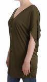 Top a maniche corte Galliano Green - Taglia XS