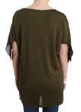 Top a maniche corte Galliano Green - Taglia XS