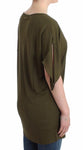 Top a maniche corte Galliano Green - Taglia XS