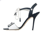 Sandali Dolce & Gabbana in pelle bianca blu Scarpe MARINA - EU35,5-US5