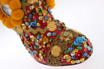 Stivali in cristallo con paillettes cristallo Dolce&Gabbana-EU36-US5,5