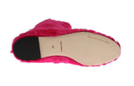 Stivali piatti in pelle di agnello rosa Dolce & Gabbana - EU38-US7-5