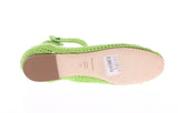 Scarpe da ballo a maglia in cotone verde Dolce & Gabbana - EU39-US8,5