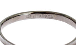 Bracciale rigido in argento 925 rodiato grigio Nialaya - Taglia M