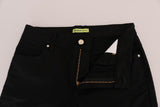 Versace Jeans Pantalone jeans slim in cotone elasticizzato nero - W27